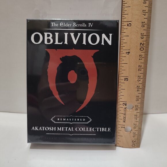 The Elder Scrolls IV Oblivion Akatosh Ingot Official Bethesda Metal Figurine - Picture 3 of 5